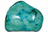 Vibrant Polished Malachite with Chrysocolla - DR Congo #336834-1
